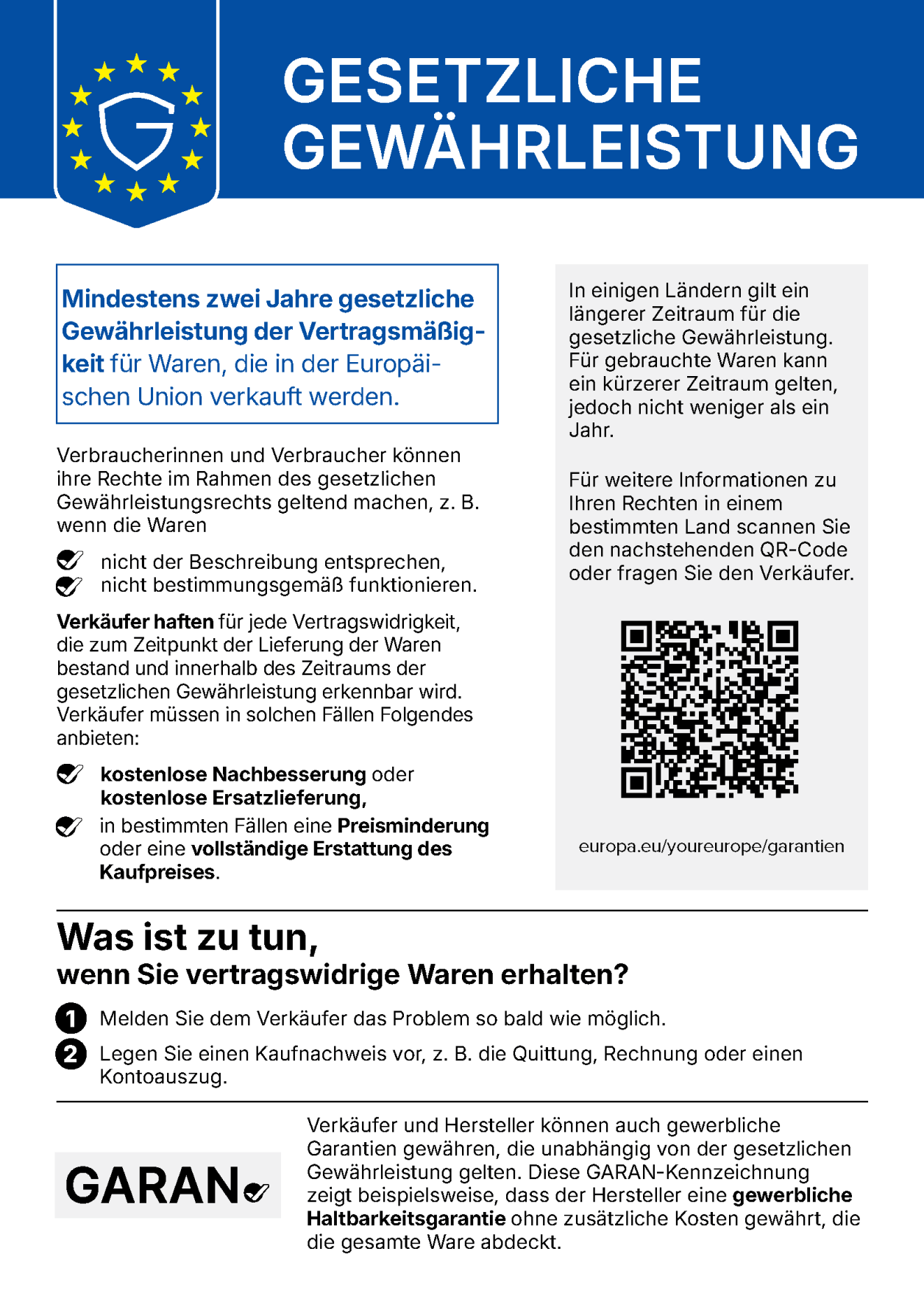 EU-Gesetzliche-Gewährleistung